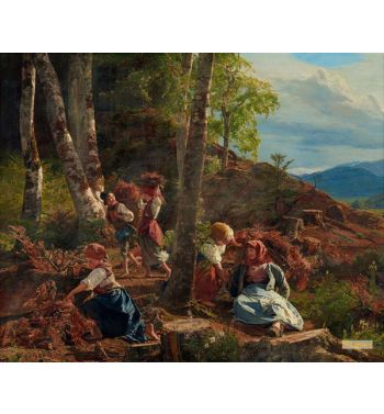 Brushwood Collector In The Vienna Woods