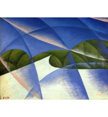 Abstract Speed, The Car Already Passed, 1913