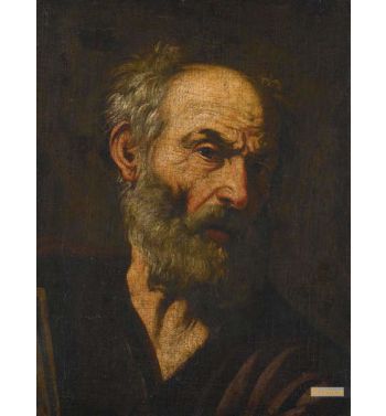 Head Of A Man Possibly An Apostle