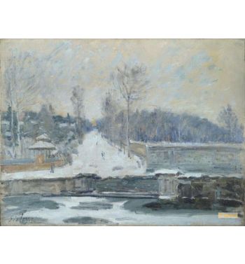 The Watering Place At Marly Le Roi C 1875