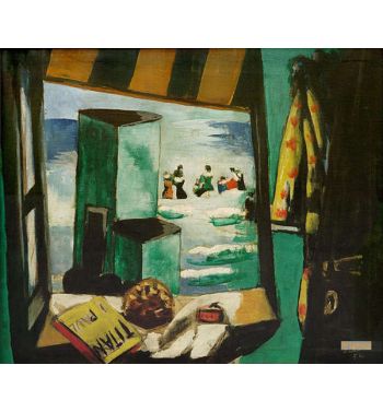 Bathing Cabin, Green