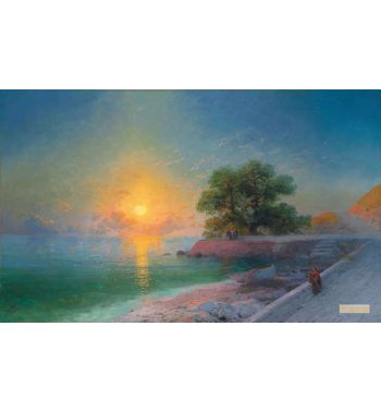 Promenade At Sunset 1869