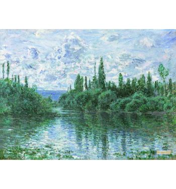 Arm Of The Seine Near Vetheuil