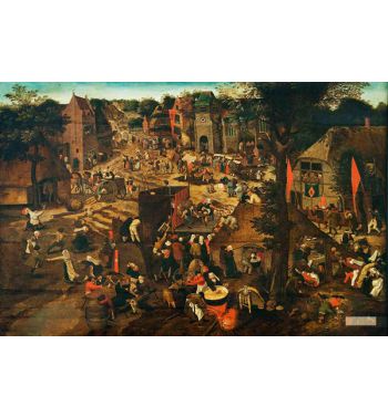 Village Festival In Honour Of Saint Hubert And Saint Anthony