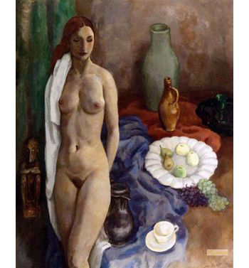 Still Life With Standing Nude