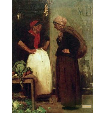 Greengrocer Market Scene