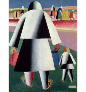 To The Harvest, Martha And Vanka, 1928