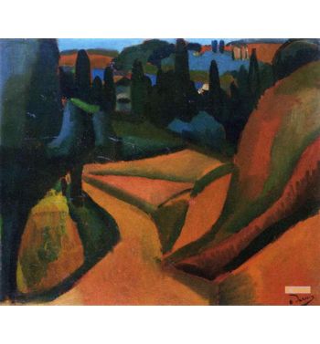 Landscape Near Martigues 1908