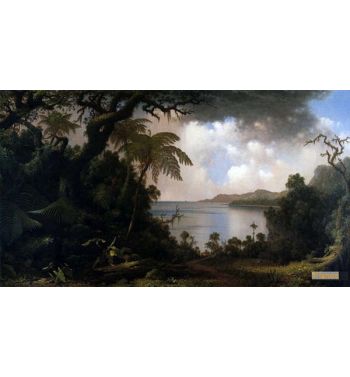Jamaica View From Fern Tree Walk 1887