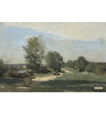 Road By The Water c1865 70