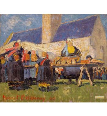 Breton Market, 1905