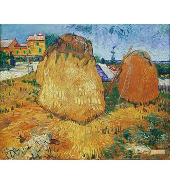 Haystacks In Provence 