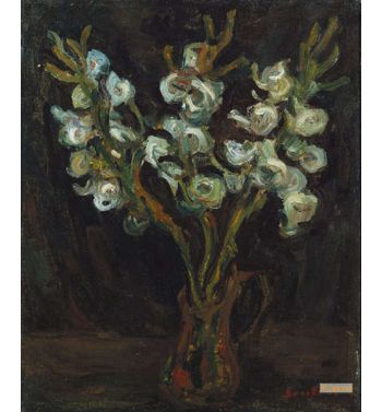 The Blue Gladioli, c1929