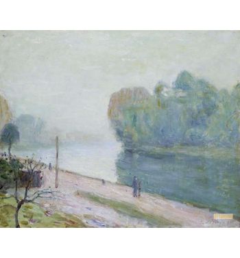 A Bend In The River Loing 1896