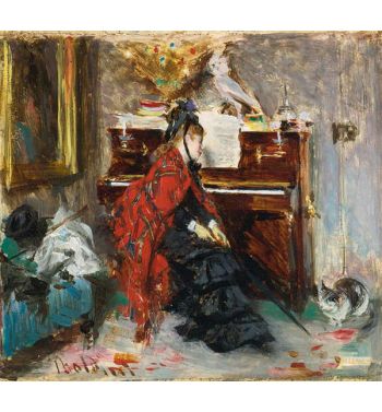 Woman At The Piano