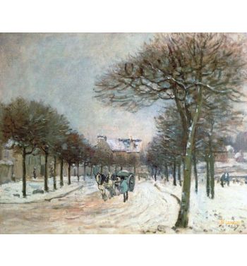 The Road To Saint Germain At Marly 1874 5