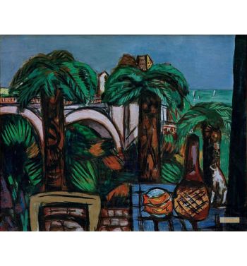Landscape With Three Palm Trees Beaulieu