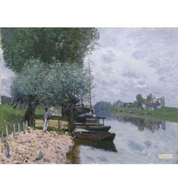 The Seine At Bougival 1872
