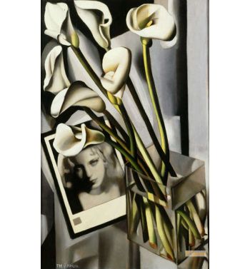 Arlette Boucard With Arums