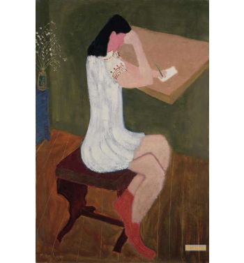 Girl Writing