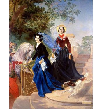 Portrait Of The Shishmareva Sisters