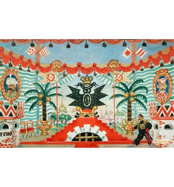 Palace A Sketch For E Zamyatins Play The Flea 1925 26