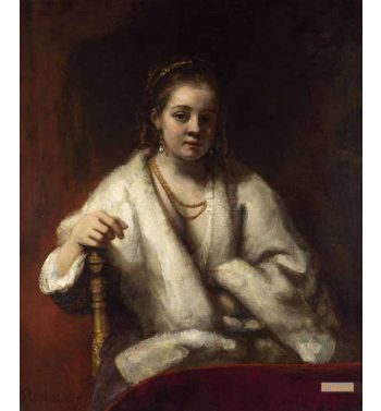 Portrait Of Hendrickje Stoffels