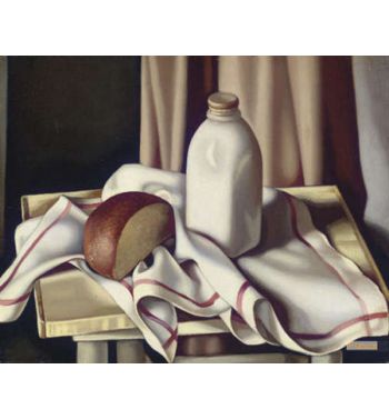 Still Life With Bottle Of Milk