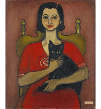 Woman With Cat, 1932