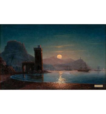 Moonlight Reflecting On Water