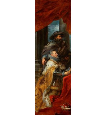Ildefonso Altarpiece Triptych Left Panel
