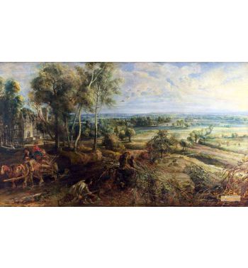 View Of Het Steen In The Early Morning
