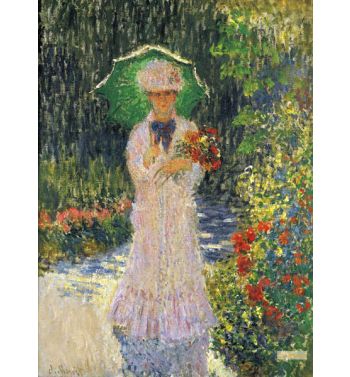 Camille With Green Umbrella 1876
