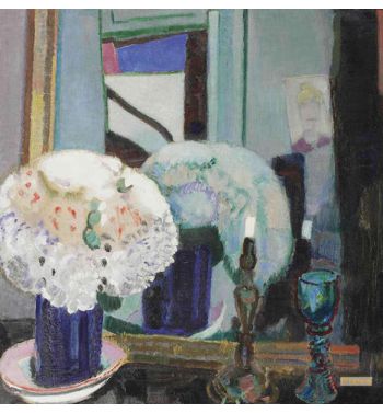 A Still Life With Flowers In Front Of A Mirror, 1938