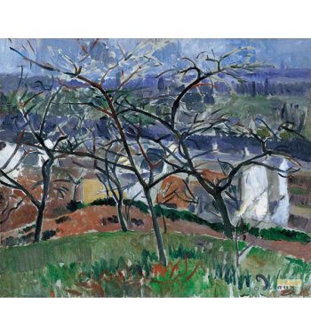 Landscape Near Chatou 1904 1905