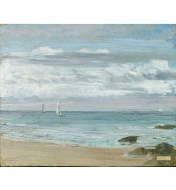 Blue And Silver Trouville c1865