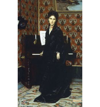 Portrait Of Mary Donegani