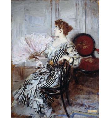Portrait Of Madame Torri Dancer At The Opera