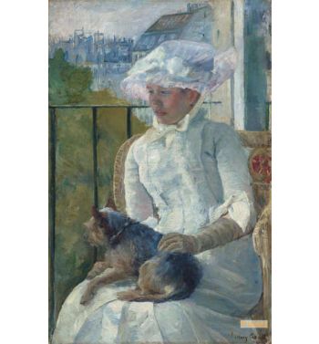 Young Girl At A Window C1883 84