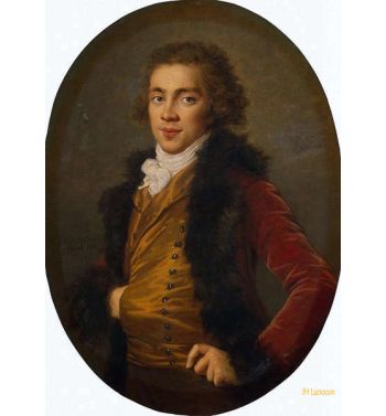 Portrait Of Prince Grigory Alexandrovich Stroganov 1770 1857