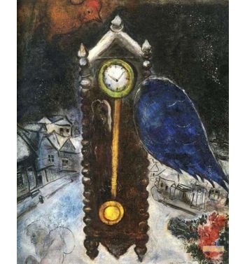 Clock With Blue Wing 1949