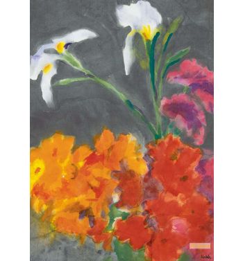 Iris And Summer Flowers