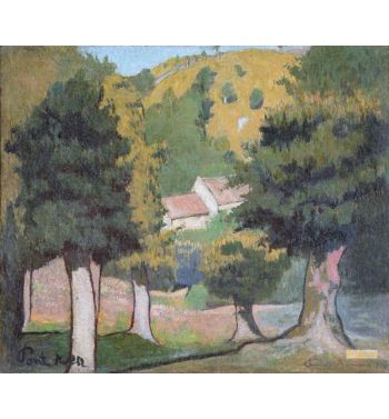 Landscape At Pont Aven