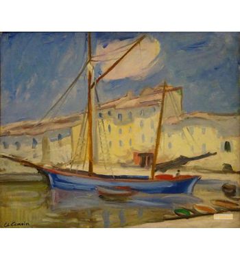 Sailboat In The Port Of Cassis, 1913