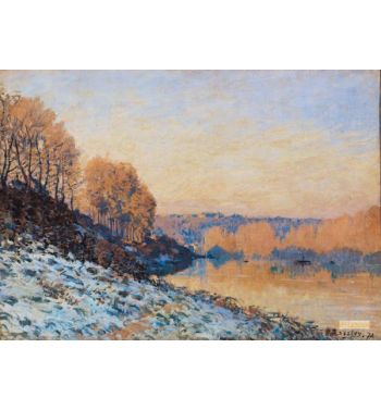 Port Marly White Frost 1872