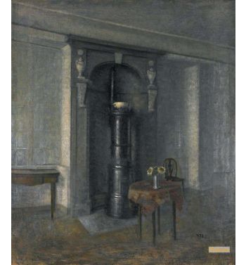 Interior With A Marble Niche