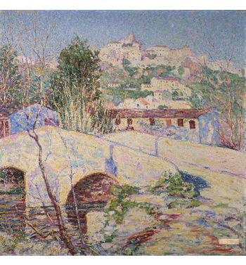 Bridge At Cagnes, 1908 1909