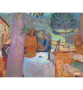 Terrace At Vernon, 1920 39