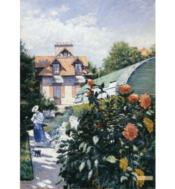 Dahlias Garden At Petit Gennevilliers