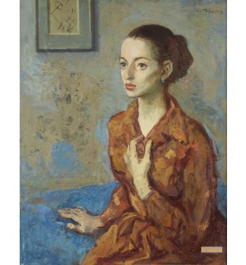Woman in a Red Dress